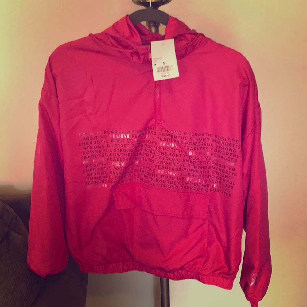 Breast cancer awareness wind  breaker